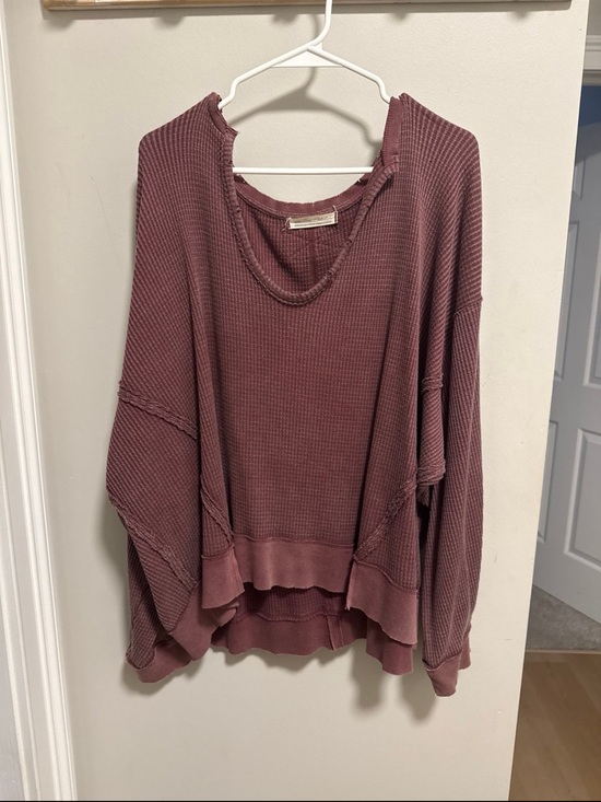 Free People Sweaters - Free People Buttercup Thermal Smokey Wings